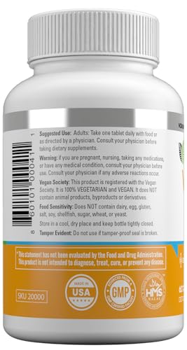 HAYAT Vitamins Vegan Natural Vitamin D 2400 IU, D2, Certified Halal (Pack of 2) - Image 2