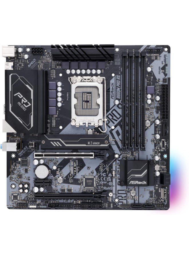 ASUS Prime Z790-A WiFi 6E LGA 1700(Intel 14th,13th&12th) ATX Motherboard (16+1 DrMOS, PCIe 5.0,DDR5,4X M.2 Slots,2.5 Gb LAN,USB 3.2 Gen 2 Front Panel Type-C, Thunderbolt 4/USB4, DP) - Image 2