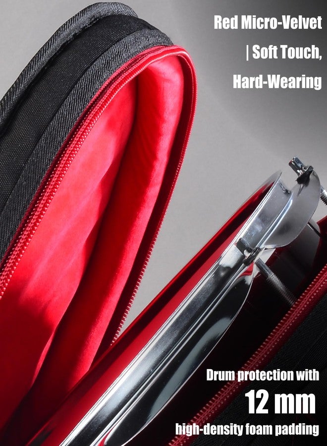 Niu Kako 14"x6.5" Snare Drum Case - 15mm Thick Padded drum bag | Lightweight Protective Covers for Drummers, Gig Transport, and Long-Term Storage. - Image 2