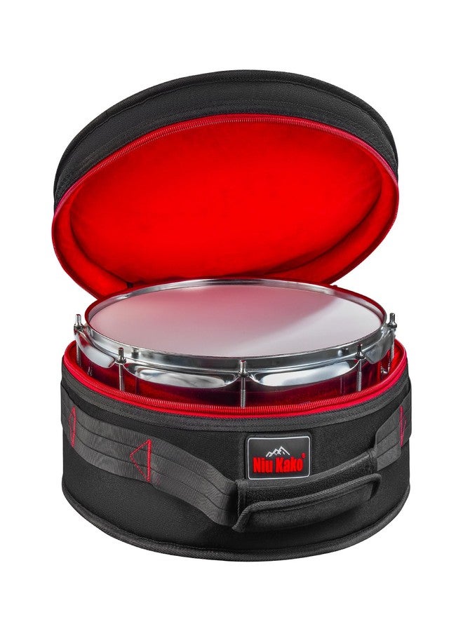 Niu Kako 14"x6.5" Snare Drum Case - 15mm Thick Padded drum bag | Lightweight Protective Covers for Drummers, Gig Transport, and Long-Term Storage. - Image 1