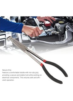 Generic Electrical Disconnect Pliers, 11 & 16 inch Automotive Electrical Disconnect Pliers Set, Long Spark Plug Removal Pliers, Car Fuel Feed Pipe Plier, Car Soldering Aid Pliers (11  - Image 2