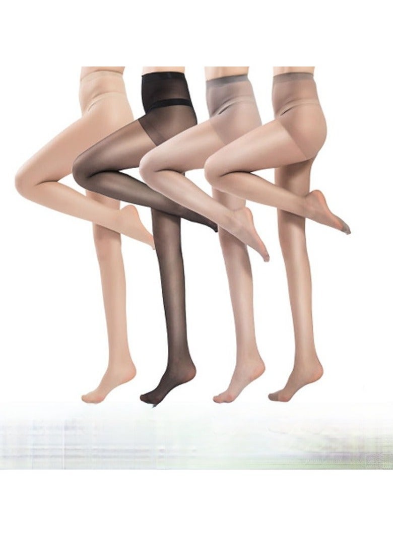 Women's Pantyhose - Lightweight, Comfortable, Perfect Fit, Thin, Snag-Free Tights for Bare Legs, 4 Pairs - Image 1