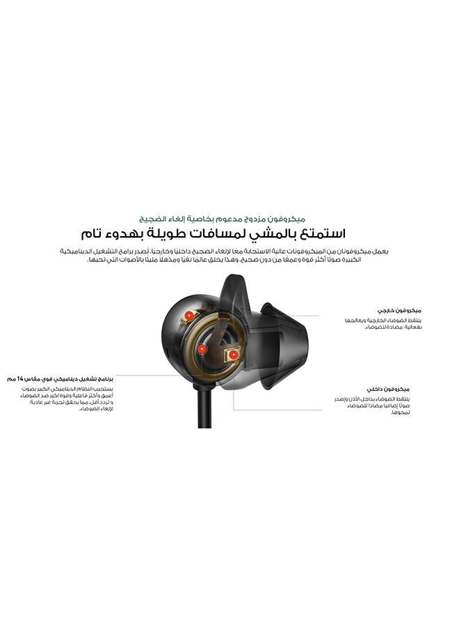 HUAWEI Freelace Pro Bluetooth Headphones Graphite Black - Image 4