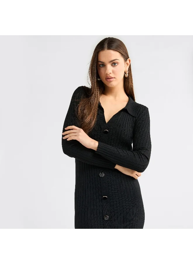 Splash FAV Ribbed Knit Dress