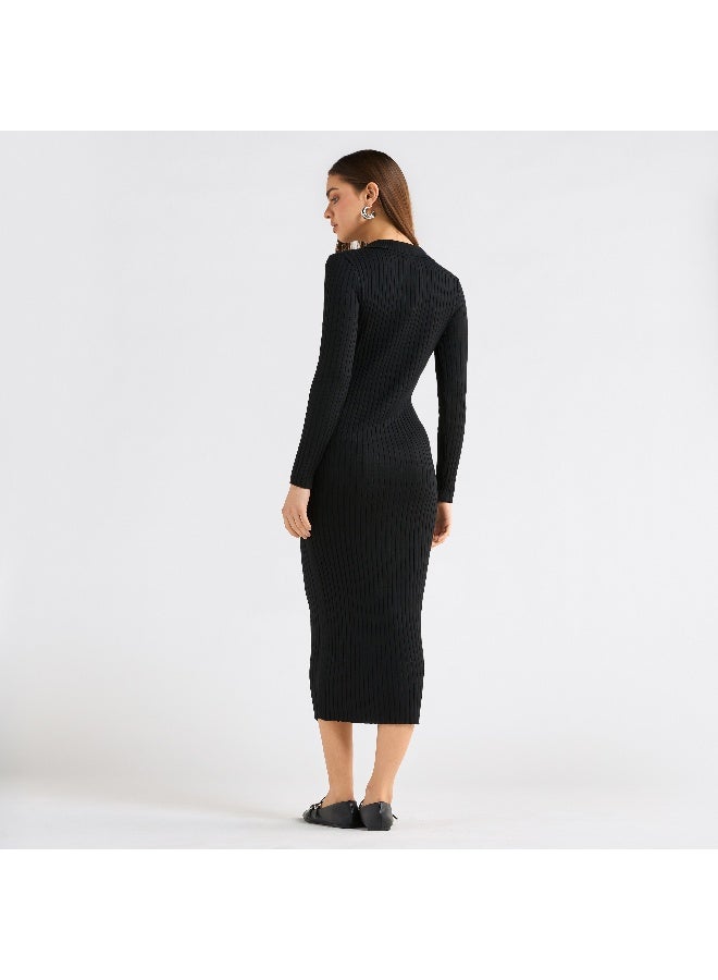 Splash FAV Ribbed Knit Dress  - Image 2