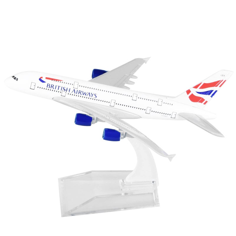 ARCADORA 1/400 Scale British Airways A380 Airplane Model Alloy Model Diecast Plane Model for Collection (YCKC200200000) - Image 1