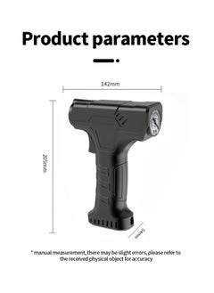 MDHL Portable Electric inflator 12V Car Air Compressor Portable Electric Inflator Wireless Car Tire Inflator Digital Bicycle Pump Car Accessories  - Image 2