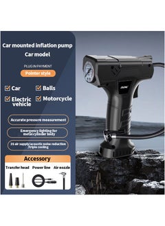 MDHL Portable Electric inflator 12V Car Air Compressor Portable Electric Inflator Wireless Car Tire Inflator Digital Bicycle Pump Car Accessories  - Image 3