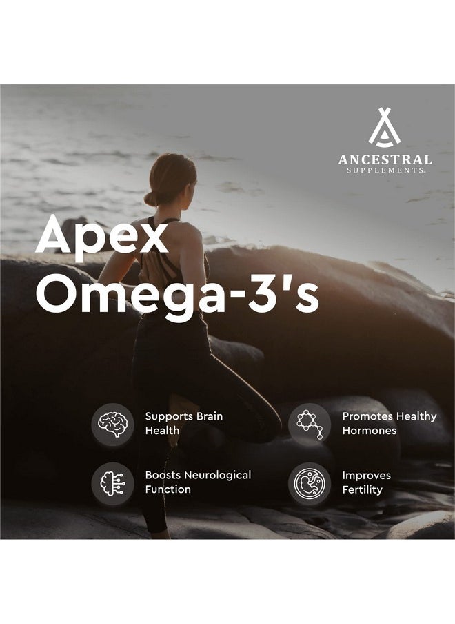 Ancestral Supplements Ancestral Supplements Wild Caught Fish Eggs, 2400mg, Omega-3 Supplement Supports Brain, Heart, Fertility and Inflammatory Health, Whole Food Source of Vitamin D, K2, and A, Non-GMO, 180 Capsules  - Image 4