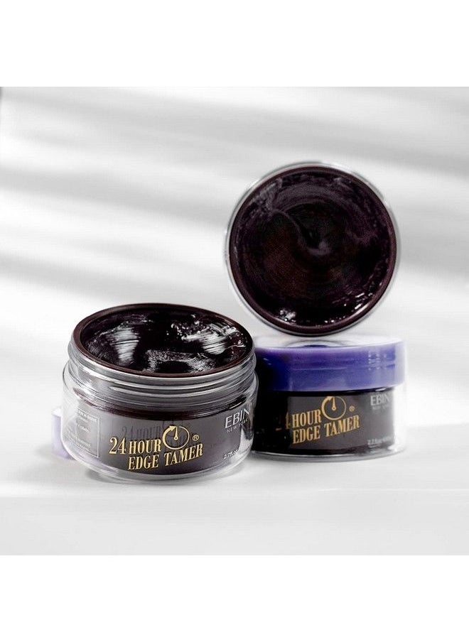EBIN NEW YORK 24 Hour Edge Tamer Extreme Firm Hold 4.0 Oz | Long Lasting No Residue No Flaking No Buildup High Shine Smoothing And Enhancing Hair Edges With Castor Oil  - Image 5
