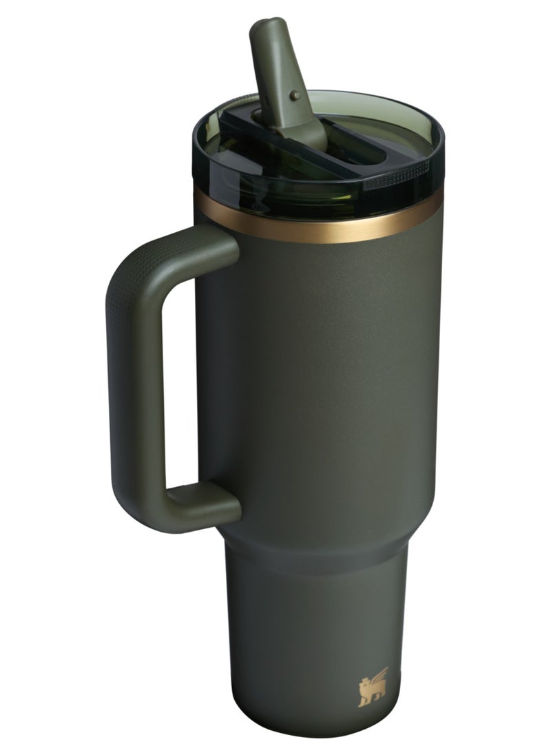 Stanley - Quencher ProTour Flip Straw Tumbler with Leakproof Lid 40 oz | Built-In Straw & Handle | Cupholder Compatible for Travel | Insulated Stainless Steel Cup | BPA-Free - Image 1
