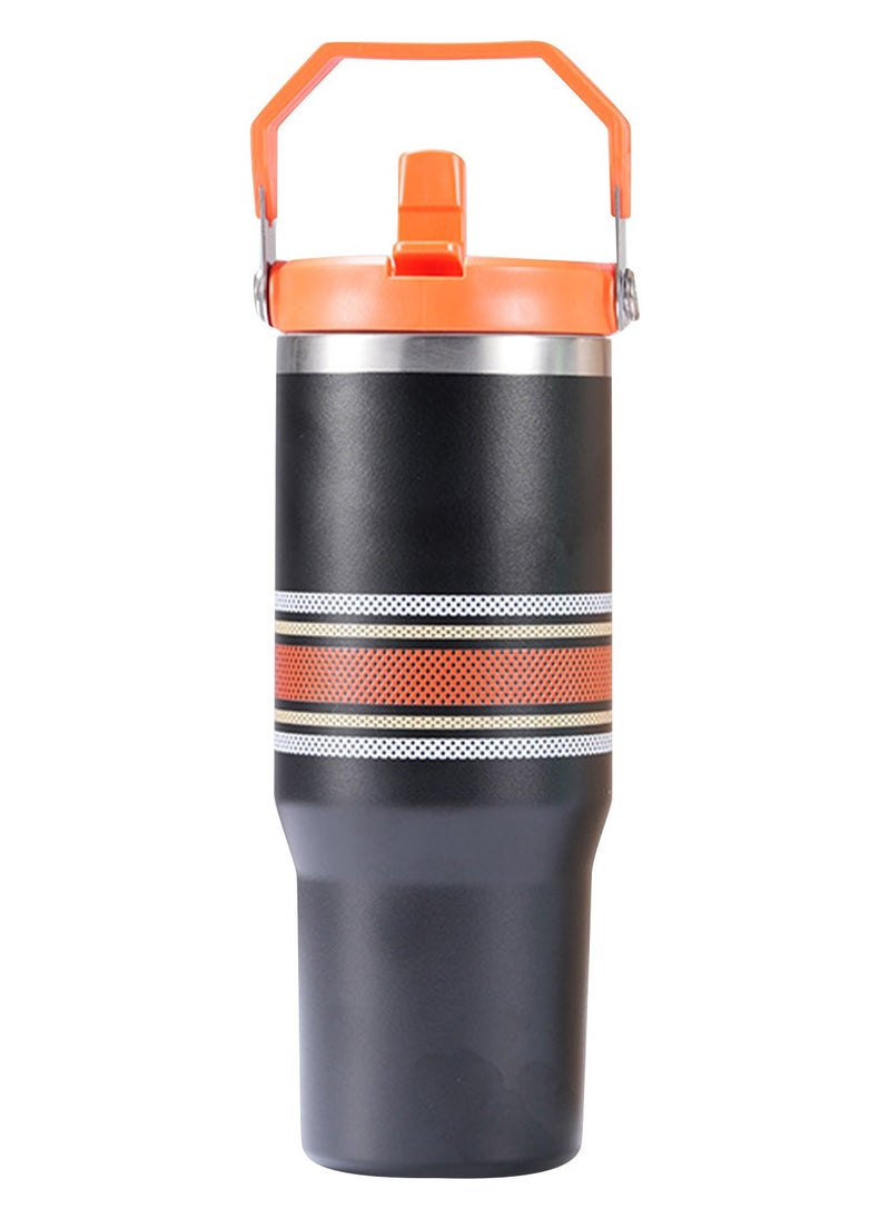 Stanley - Stanley 30oz Travel Coffee Tumbler – Leak-Proof Stainless Steel Thermal Mug with Advanced Double-Wall Vacuum Insulation – Keeps Beverages Hot or Cold for Hours – Durable, Dishwasher Safe, Reusable Travel Mug for Coffee, Tea, Water, Smoothies – Portable On-the-Go Insulated Cup with Secure Lid - Image 1