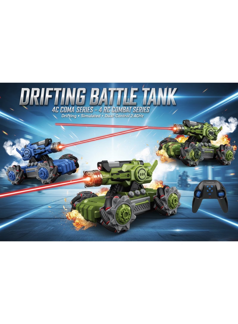 Crazon Drifting Battle RC Tank - Image 1