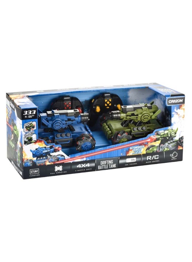 Crazon Drifting Battle RC Tank - Image 2