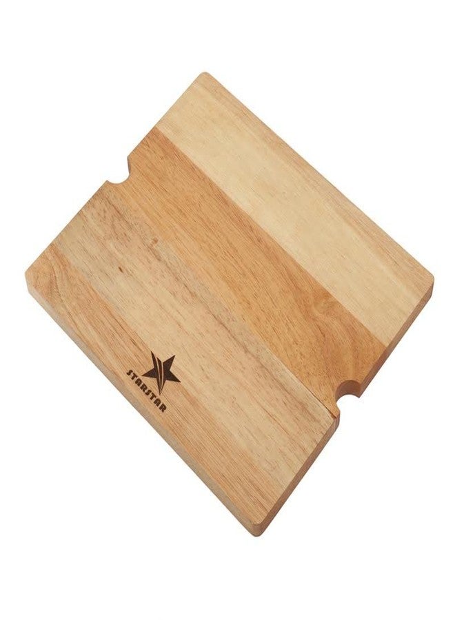 STARSTAR Hardwood Heavy Duty Rubber Wood Cutting Board, Wooden Cutting Board For Kitchen (16.5/8-12.7/8) - Image 2