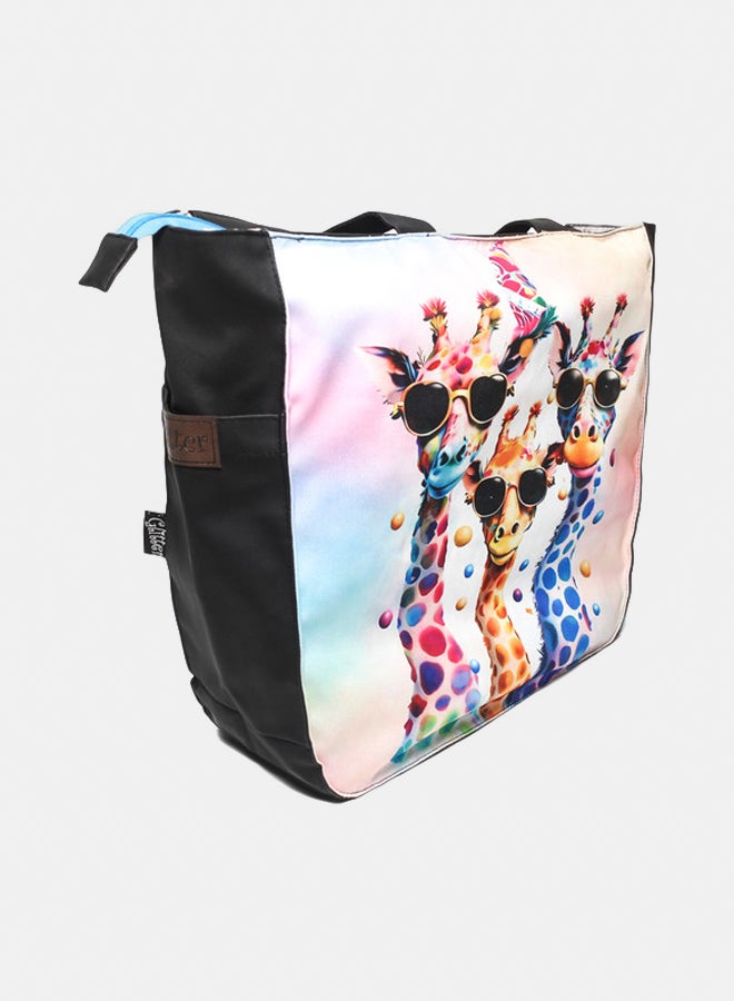 Glitter Women Bag for Summer - Black - Image 2