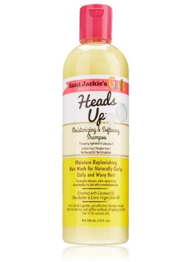 Aunt Jackie's - Girls Heads Up Moisturizing & Softening Shampoo 12 Oz (Pack Of 3) - Image 1