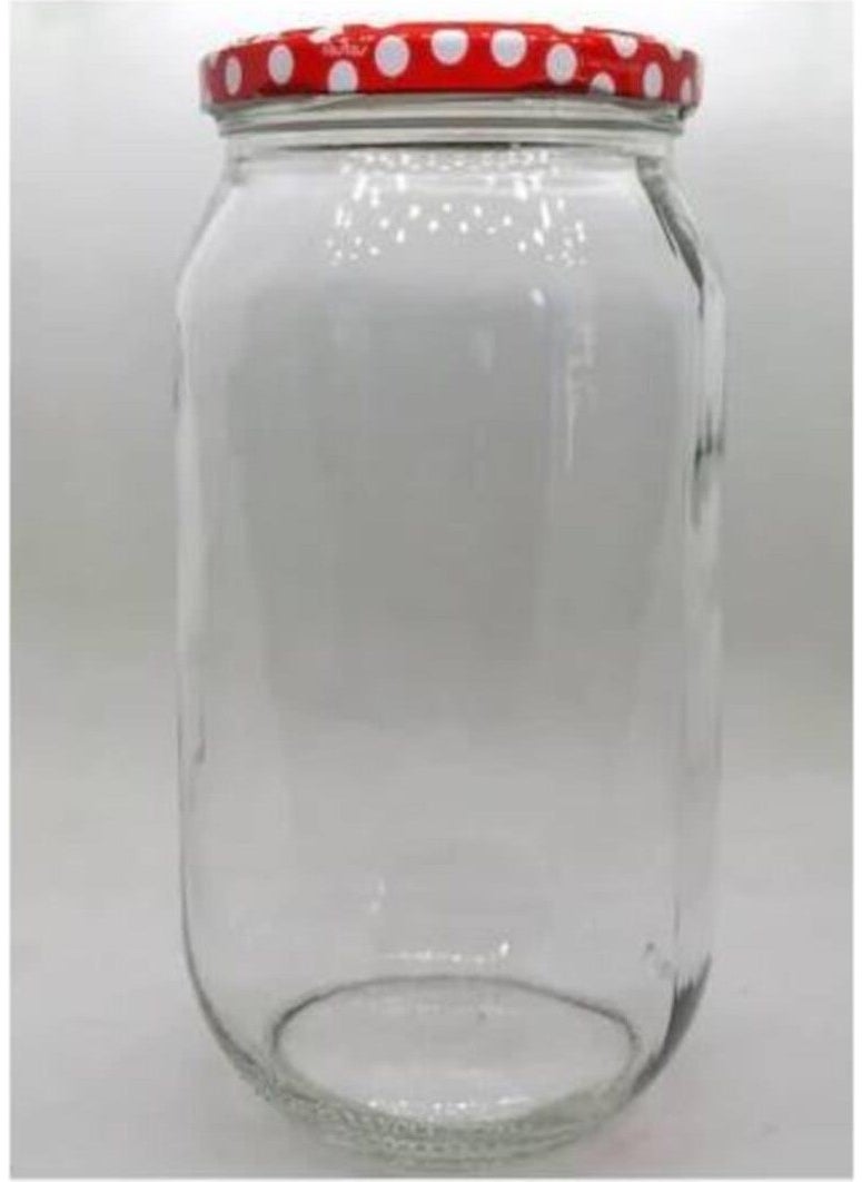 Paşabahçe 1000 cc - 1 Liter Glass Jar - 10 Pieces 