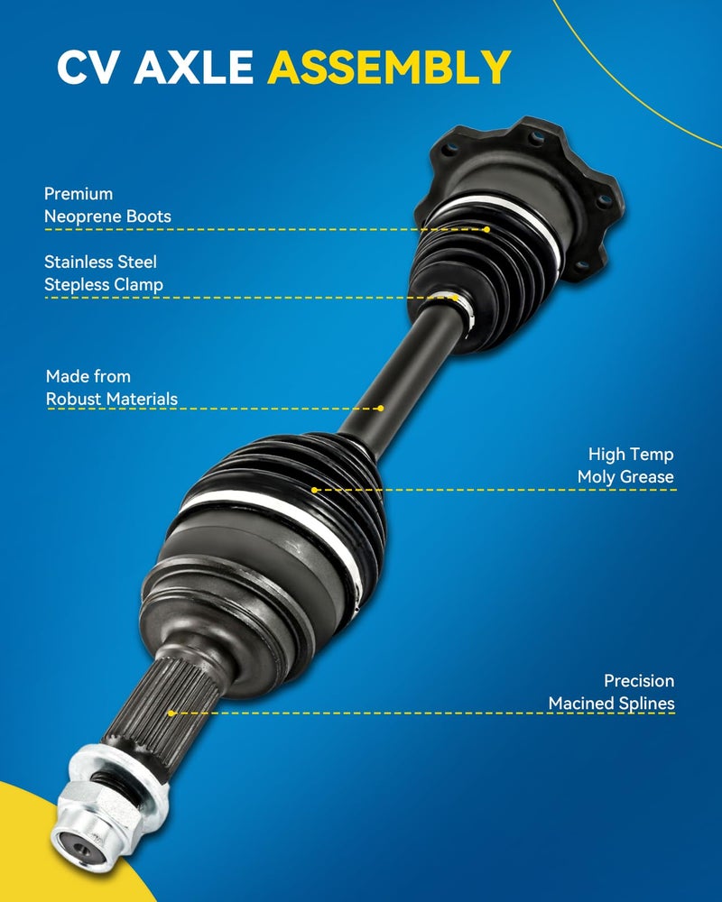 PHILTOP عمود المحور الأمامي PHILTOP لسيارة 1500 2012-2022، 1500 كلاسيك 2019-2020، مجموعة عمود المحور 66-3740 - Image 3