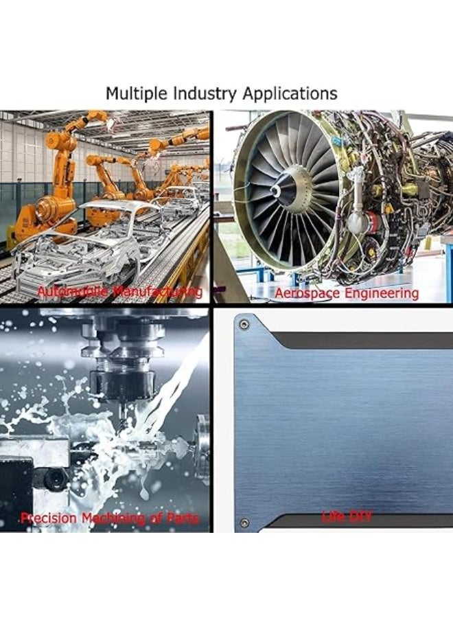 VITION 6 Pack Aluminum Sheets 1mm Thick, 302.2mm Length, 203.2mm Width, Practice Blank Aluminium Stamping Sheets Panel Plate Metal Craft for Jewelry Making Hand Stamping Embossing Etching - Image 4