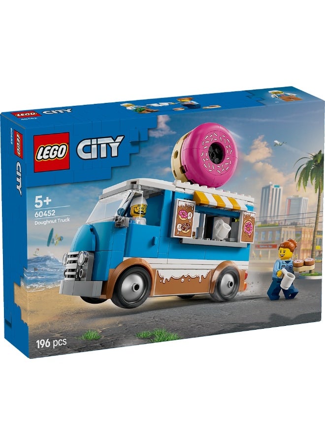 LEGO LEGO - City Donut Truck 196 Pieces - 60452  - Image 1