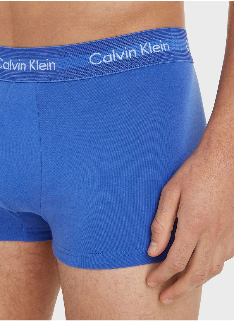 CALVIN KLEIN 3 Pack Logo Band Trunks