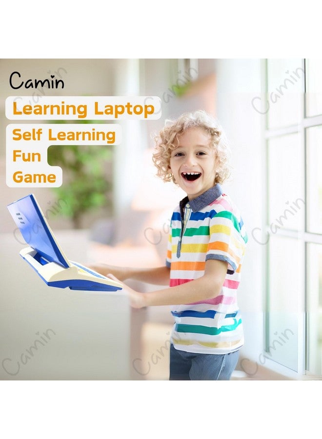 Camin Camin Learning Laptop Toy for Kids 2-5 Years, 20 Activities, Alphabet, Numbers, Games, 3 Years Old  - Image 4