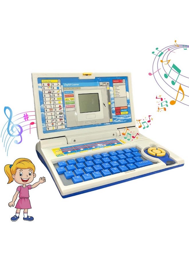 Camin Camin Learning Laptop Toy for Kids 2-5 Years, 20 Activities, Alphabet, Numbers, Games, 3 Years Old  - Image 1