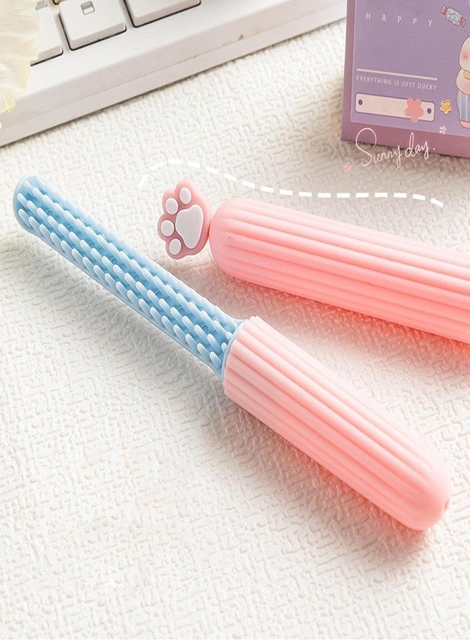 BLINE Portable Travel Hair Comb with Cover - Cute Decorative Cartoon Design, Easy to Carry Pocket Comb for Girls & Women - Ideal for Travel, Purse & Everyday Use (Multicolour, Pack of 2) - Image 4