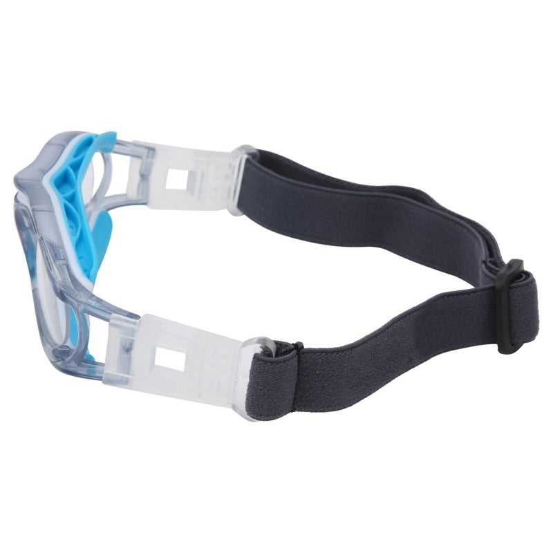 Anlorr Children Sports Goggles High-Strength Polycarbonate Frame Anti-Fog Breathable Design Protective Goggles for Kids - Shock-Absorbing Rubber Pad Adjustable Youth Sports Safety Glasses for Basketball Voll - Image 3
