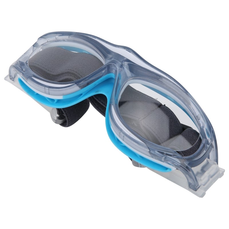 Anlorr Children Sports Goggles High-Strength Polycarbonate Frame Anti-Fog Breathable Design Protective Goggles for Kids - Shock-Absorbing Rubber Pad Adjustable Youth Sports Safety Glasses for Basketball Voll - Image 5