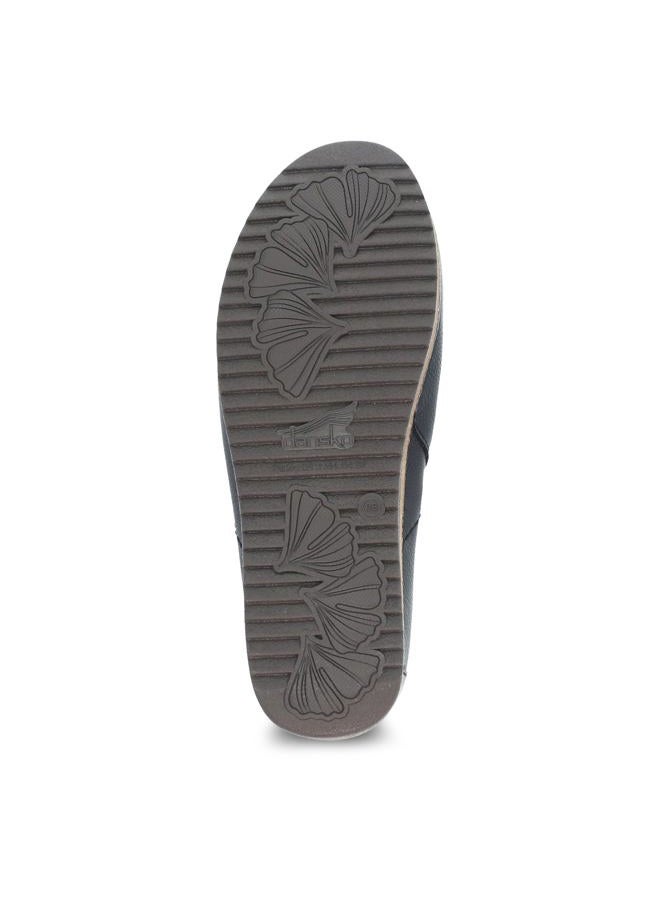 Dansko Mariella Slip-on Mule Clog - Dual-Density Cork/EVA Midsole and Lightweight Rubber Outsole Provide Durable and Comfortable Ride on Patented Stapled Construction Black 6.5-7 M US - Image 3