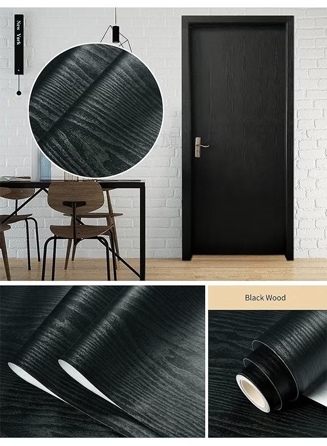 DAREU Wood Grain Self-Adhesive Peel & Stick Wallpaper – Waterproof Removable Vinyl Contact Paper for Cabinets, Countertops, Shelves & Drawers - Image 3