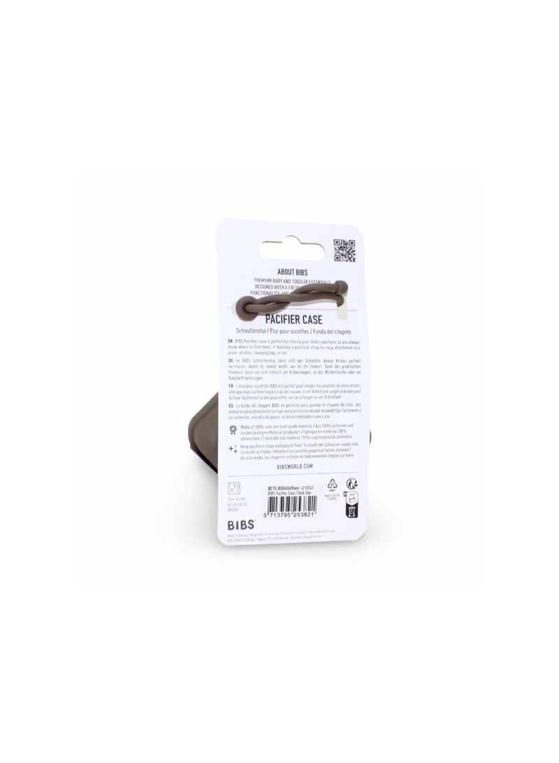 BIBS Pacifier Case – Dark Oak - Image 2