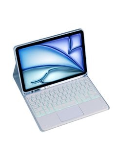 Generic For Huawei Cloud C7 2nd Generation Square Key Bluetooth Keyboard 11.5 "Cloud C7 2nd Generation Tablet BBG7-W00-Color:Square Keyboard Touch] Lavender Purple (excluding Stylus)  - Image 5