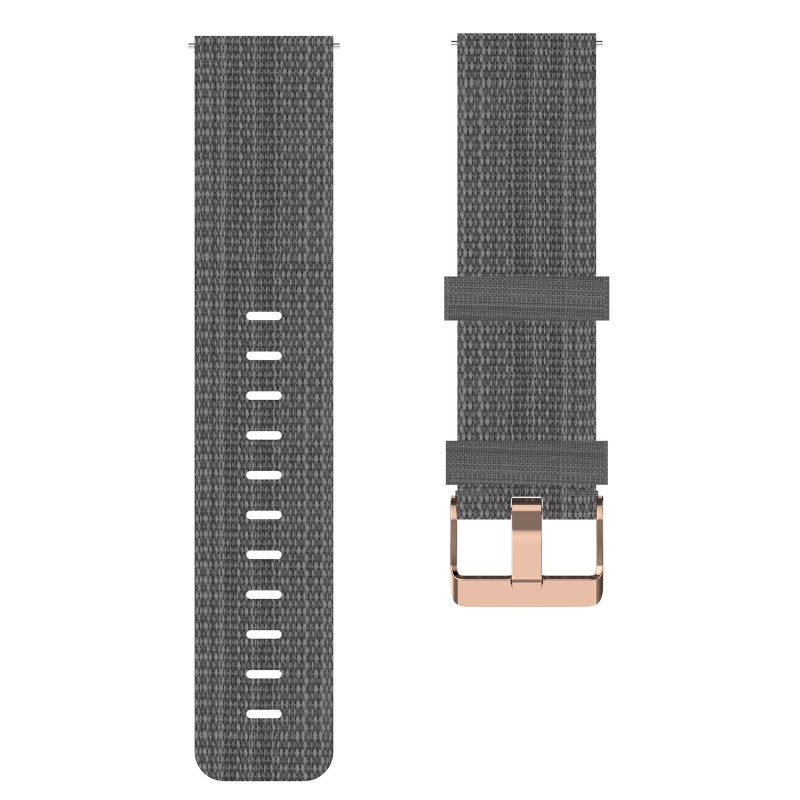 erorex For Huawei Gt2 46Mm 22Mm Nylon Woven Watch Band(Dark Grey) - Image 2