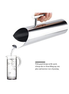 Zerodis Stainless Steel Water Pitcher Jug With Ice Guard Cold Drinking Pitcher Home Hotel Serving Tool(2L)  - Image 3