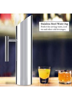 Zerodis Stainless Steel Water Pitcher Jug With Ice Guard Cold Drinking Pitcher Home Hotel Serving Tool(2L)  - Image 4