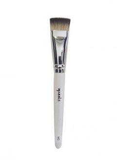 MARBLE Marble Professional Makeup Brush M3 White & Silver  - Image 1