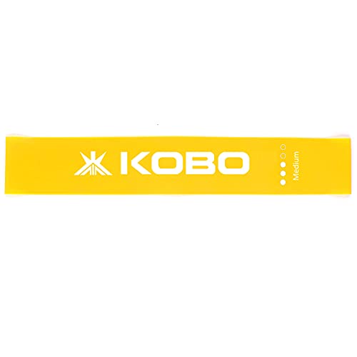 Kobo AC-36 Resistance Loop Band 2" Wide for Squats, Hips & Glutes, Yoga, Crossfit, Stretching, Strength Training, Physical Therapy for Men & Women - Includes Travel Bag & Workout Guide Booklet - Image 2