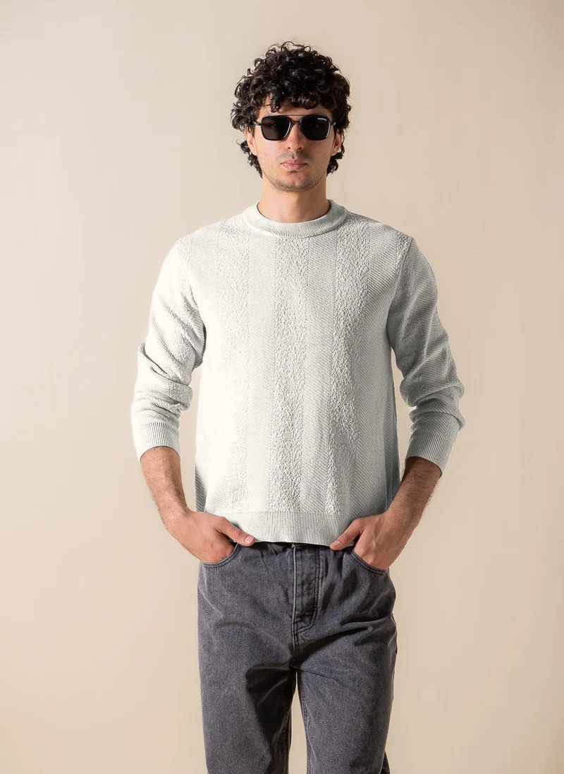 SHAPES TEXTURED JUMPER