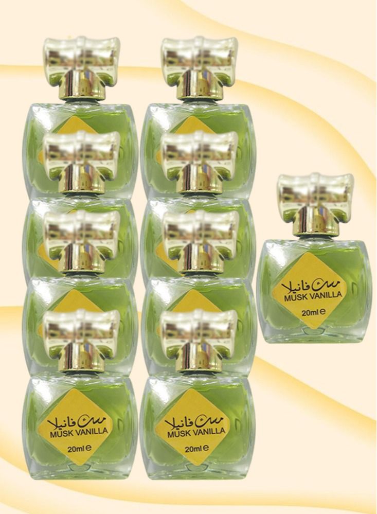 MUSK 9 Pieces Musk Vanilla Perfume 20ML