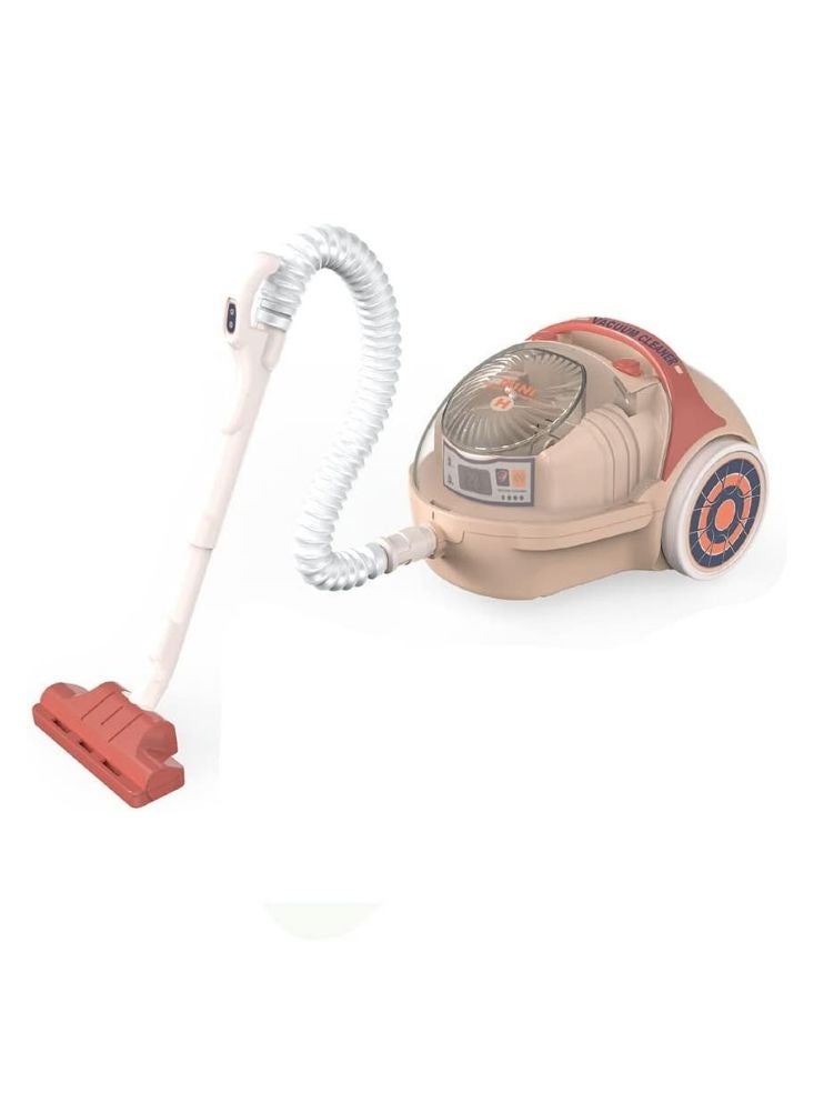 بريميم لعبة مكنسة كهربائية للأطفال - مجموعة أجهزة محاكاة مع صوت واقعي وتأثير شفط - Image 1