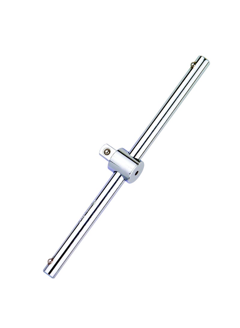 jetechtool Jetech 1/2-Inch T-Handle Wrench 250mm/9.84-Inch Length Adjustable T-Handle Socket Hand Tool, Chrome Vanadium Steel Drive Sliding Wrench Breaker Bar for Car Repair - SB1/2 - Image 1