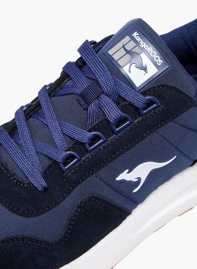 kangaROOS  Men's Panelled Sports Shoes with Lace-Up Closure  | Best Price UAE