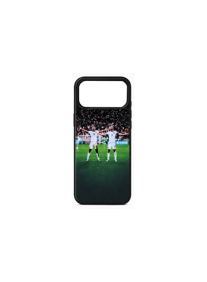 Lacoz Football Theme France Kylian Mbappe Printed Slim Fit Anti-Scratch Back Case with Precision Cut-Outs and Comfortable Grip Shockproof Protective Cover Compatible With iPhone 15 Pro Max - Image 3