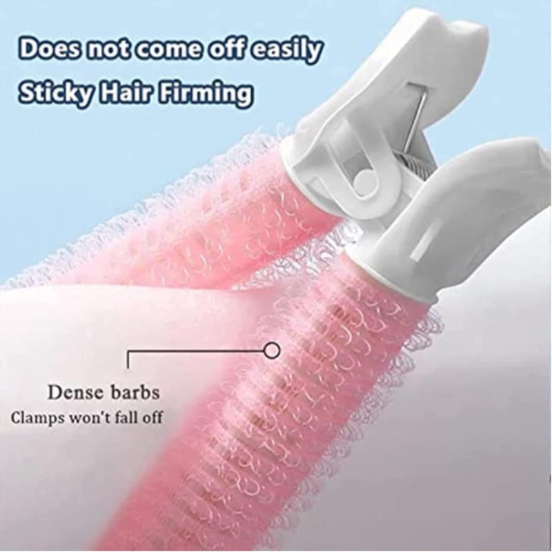 comfrt Volumizing Hair Clips, Volumizing Root Clips for Hair, Velcro Hair Clips, Volume Clips for Roots, Rollers for Fluffy Hair Roots, Heatless Hair Curler (4Pcs, Blue) - Image 2