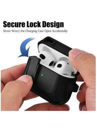 Lock Design Airpdods 3 case,RGBWIND Air Pod 3rd (2021) Cover with Keychain,Hard Protective Skin for Airpod 3 Charging Case,LED Visible - pzsku/Z9494CD83D70F165E6E33Z/45/_/1723277997/05c25fa8-fecd-40d9-99af-9c1113dbb006
