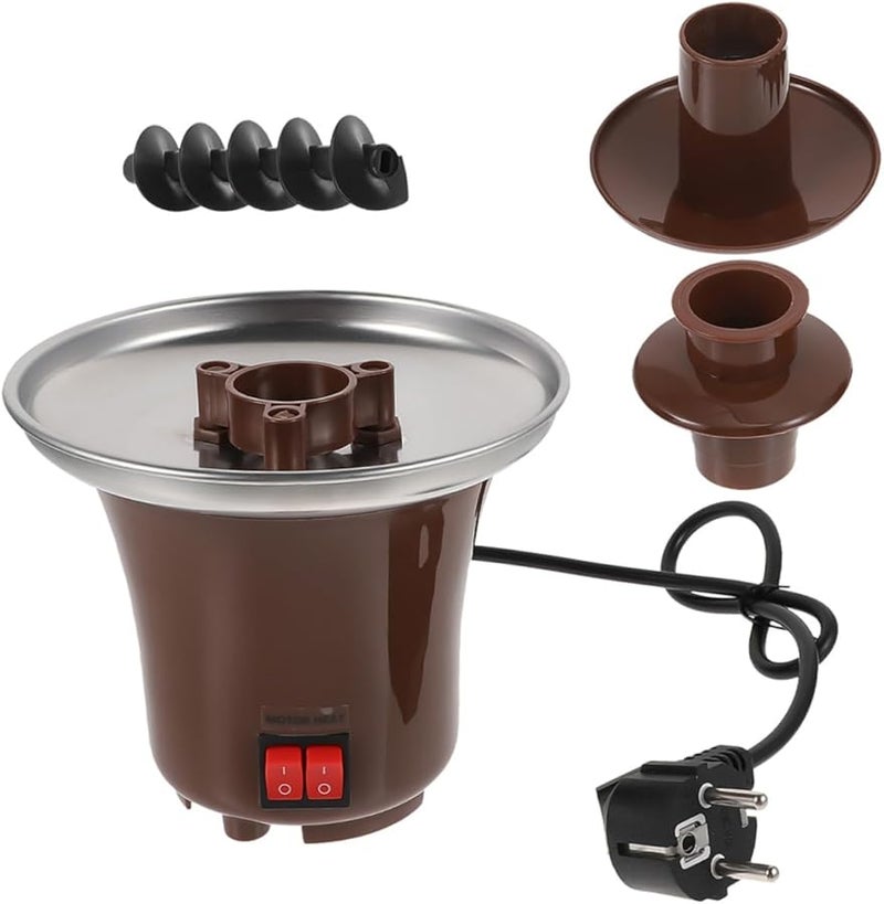 Desktop Fondue Machine for Melting Chocolate Cheese Easy to Clean Party Food Warmer - Image 1