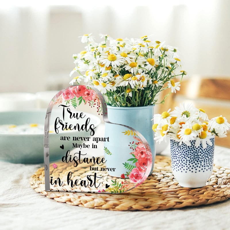 Yulejo Friendship Gifts for Women Christmas Thank You Gifts Sunflower Flower Gift Inspirational Office Appreciation Gifts for Women Friends Coworker Teacher (Lovely Flowers) - Image 5